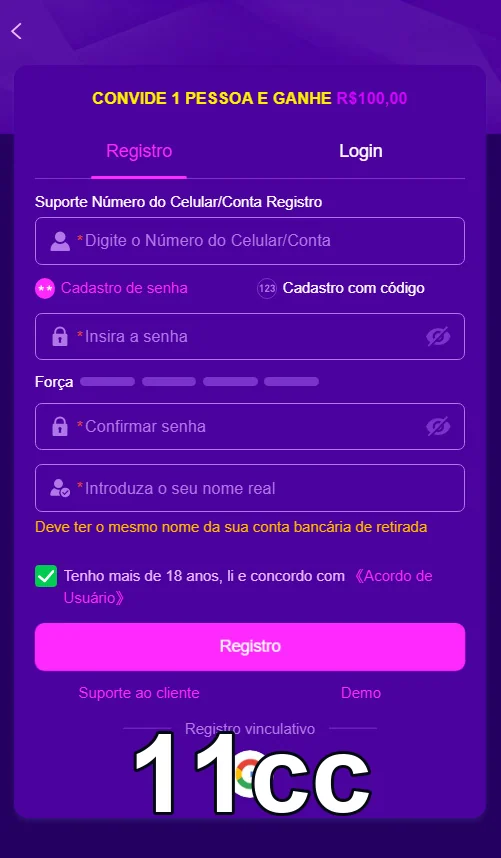 Cliente aproveitando serviços VIP no app 11cc